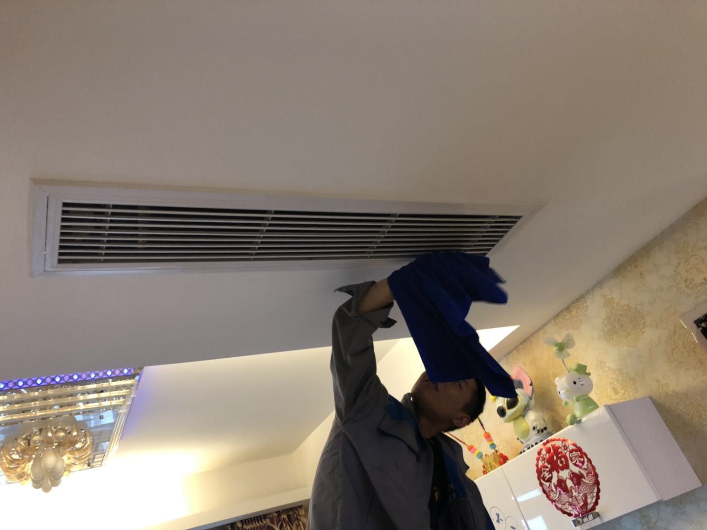 绍兴柯桥中央空调清洗深度清洗 