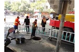 下沙市政污水管道清洗清除管道內(nèi)異物