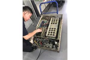 济南英威腾变频器维修中心分享一台英威腾变频器维修过程