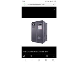 郑州维修汇川md210系列变频器故障五个8故障维修