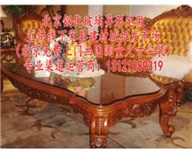鋼化玻璃板定做餐桌面茶幾臺面定制圓長方形異形板家用磨砂玻璃門
