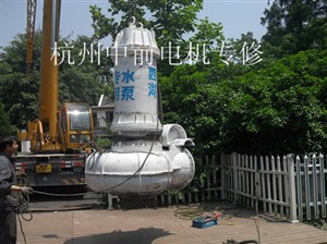 杭州水泵维修，水泵维修现场