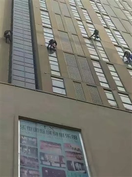合肥外墻清洗，高空玻璃幕墻清洗公司