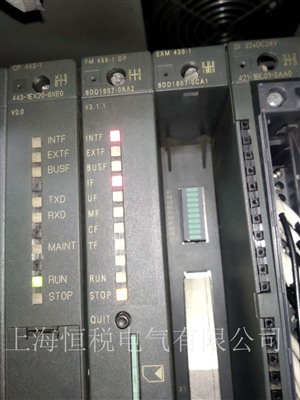 （当天修好）西门子400PLC上电指示灯无显示维修技巧