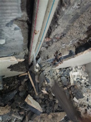 广州房屋装修水管漏水，仪器查地板下漏损位置 