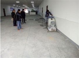 上海松江区混凝土水泥地面打磨抛光 旧地面翻新-