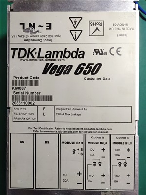 Vega 650电源模块更新多款型号