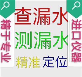 漏水查測*定位  維修 