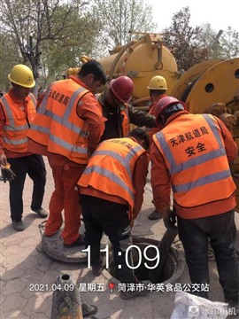 鄭州市登封市市政管道清淤