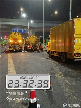 即墨平度萊西市管道清淤封堵氣囊CCTV檢測