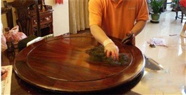 東莞高埗紅木家具維修，劃傷消失煥發(fā)光彩