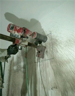 鹿泉上庄镇水钻打孔