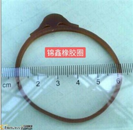訂做越南原裝進(jìn)口橡皮筋TPU勾型皮筋TPR乳膠圈硅膠圈