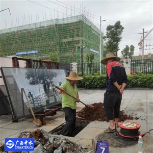 欽州檢測水管漏水查漏方法,自來水管道搶修完成