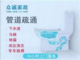專業(yè)疏通各種管道清洗