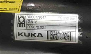 长沙KUKA库卡机器人179517平衡缸气压问题维修
