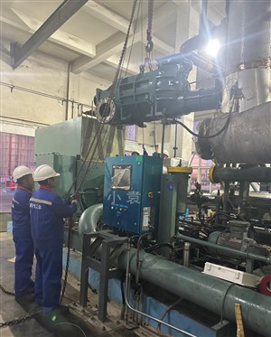 盐煤天然气化工尾气回收乙烯约克工业冷冻工艺气体螺杆压缩机维修