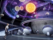 天文科普展厅利用数字化科普天文知识