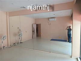 南京瑜伽館鏡子安裝