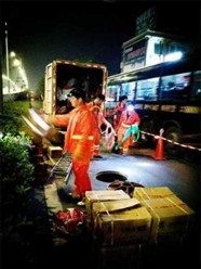 城陽非開挖地面沉降修復技術 ；專業(yè) 管道修復管道檢測，管道置換