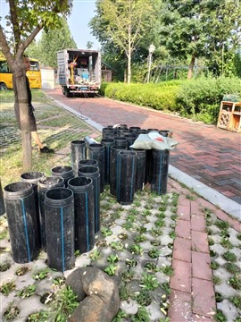 蘇州新區(qū)牌樓路污水管道非開挖頂管置換==公司