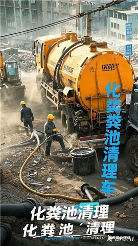 城陽上馬抽糞 抽泥漿 化糞池清理  高壓清洗車清洗管道