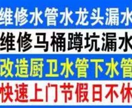 石家莊新華路小區(qū)水管維修、管道改造改獨(dú)立下水上門(mén)服務(wù)