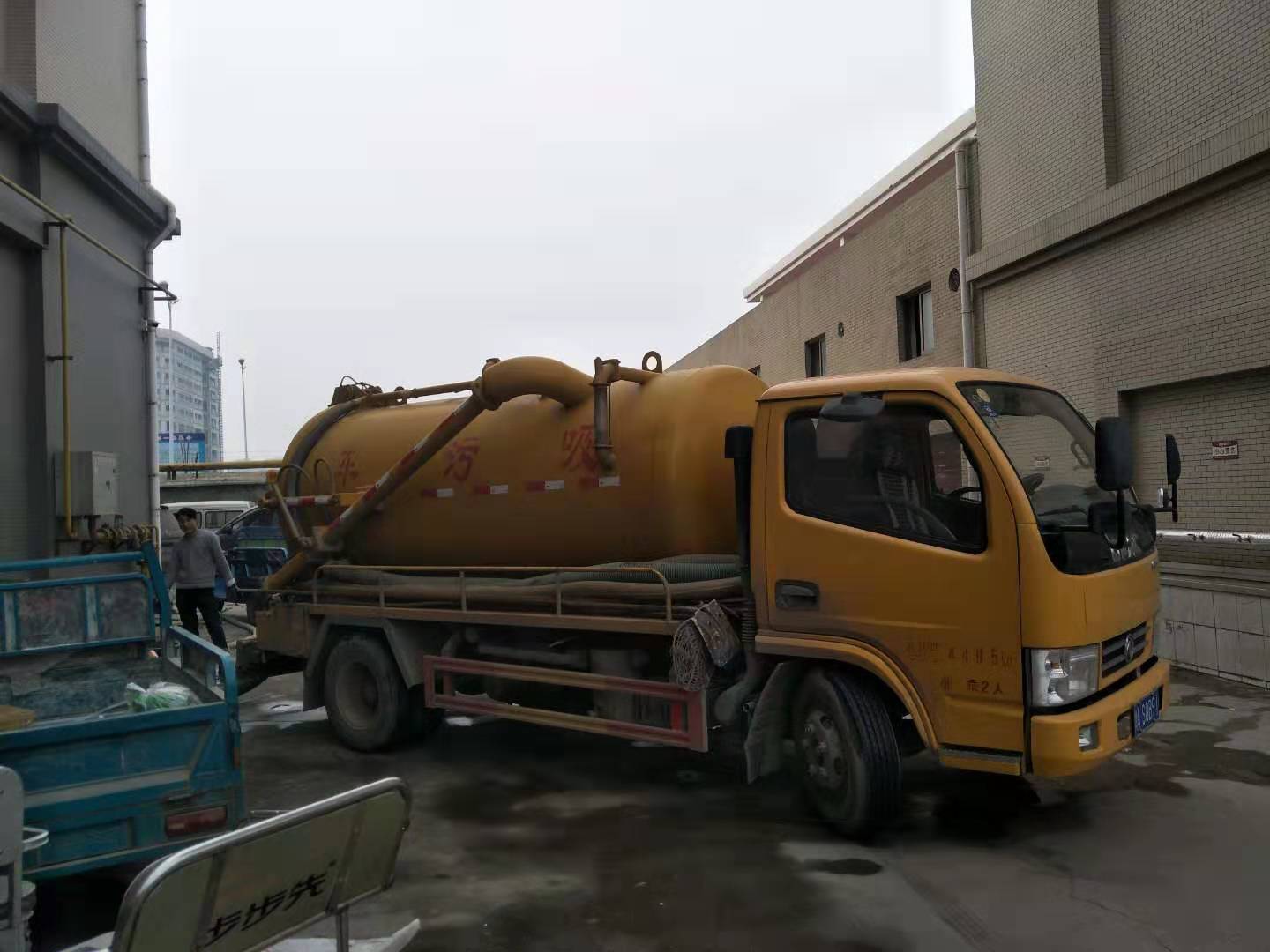 郑州郑东新区化粪池清理 污水管道疏通 清淤清理
