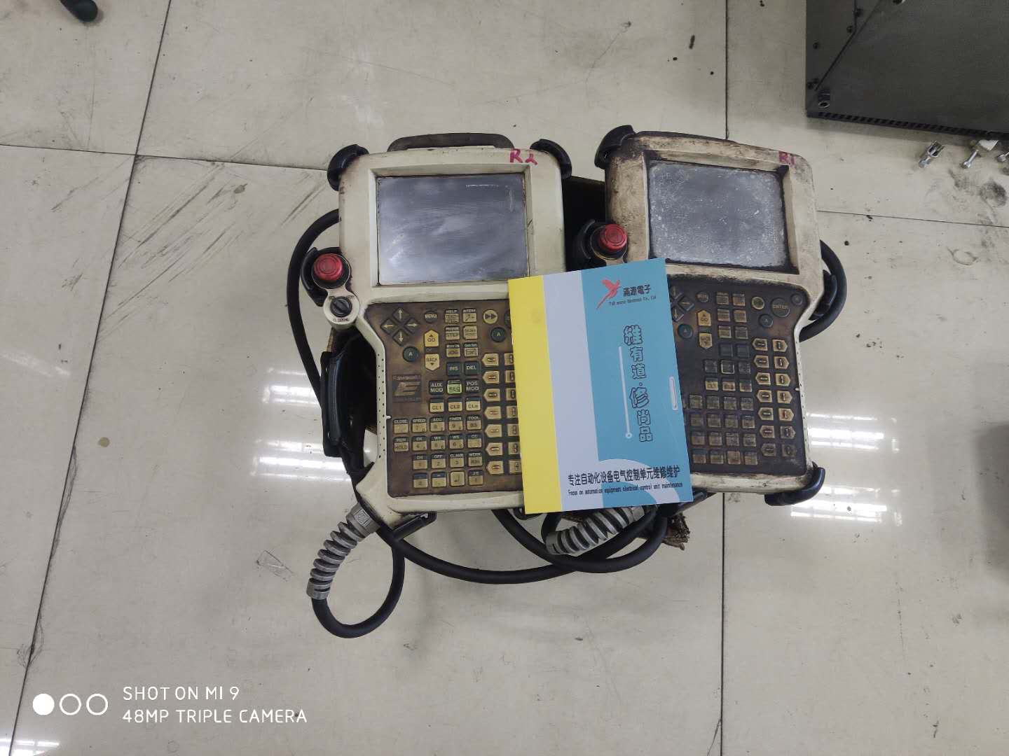 川崎机器人示教器进不去系统天津维修中心