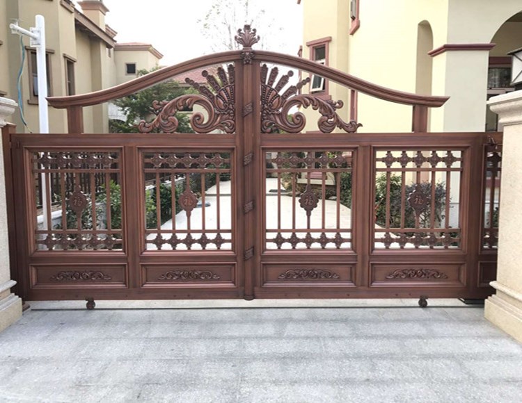 武清区别墅围墙护栏-铁艺铝艺大门-设计加工热线