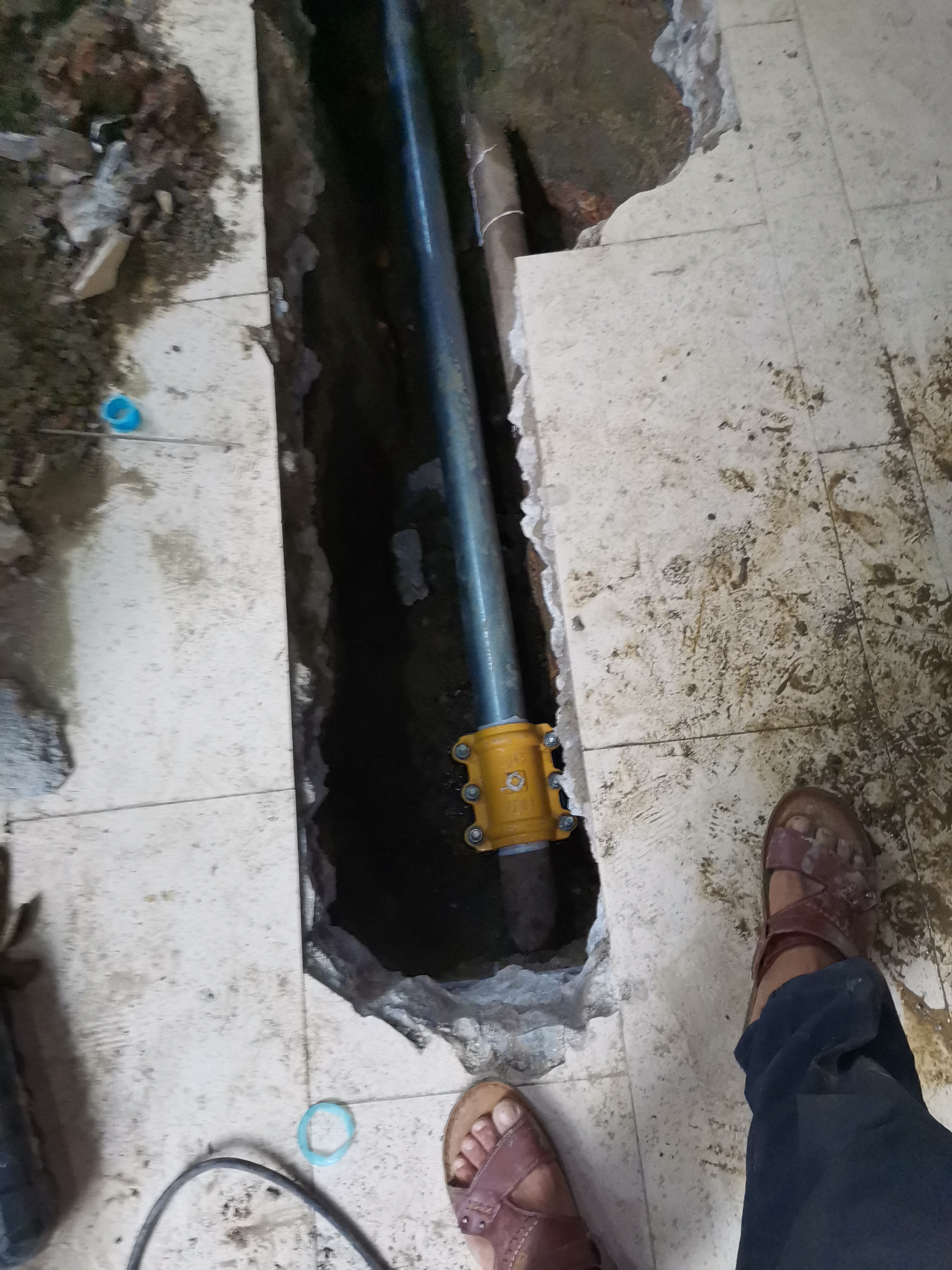 江门专业地下水管漏水查漏修理，园区外管测查