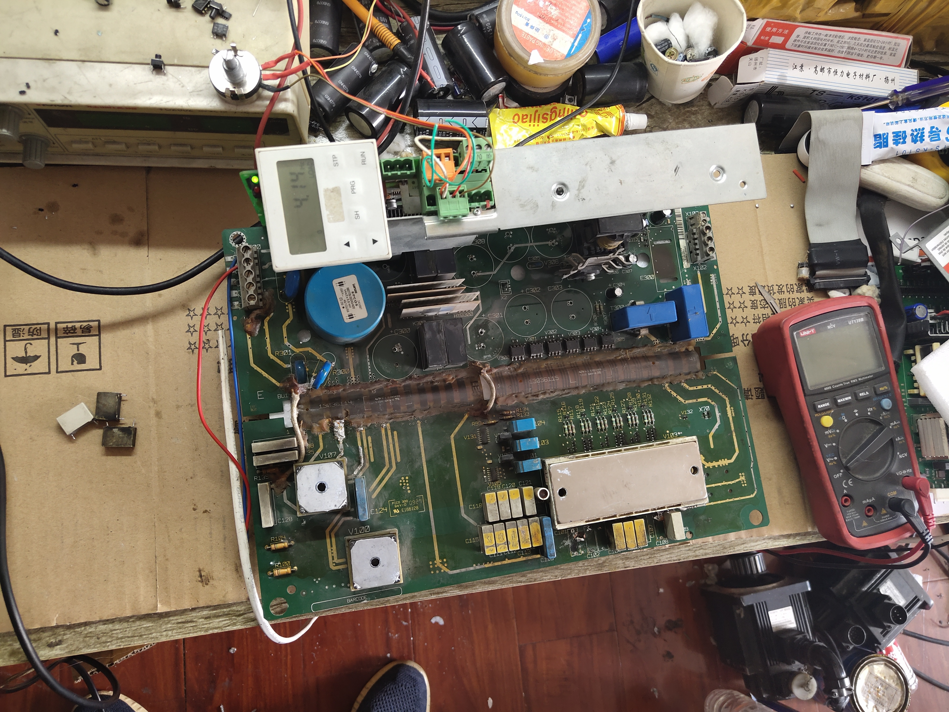 伦茨9326EV维修中心河南郑州伦茨纺织厂专用变频器故障维修