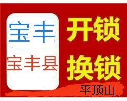 宝丰开锁公司专业开锁十余年