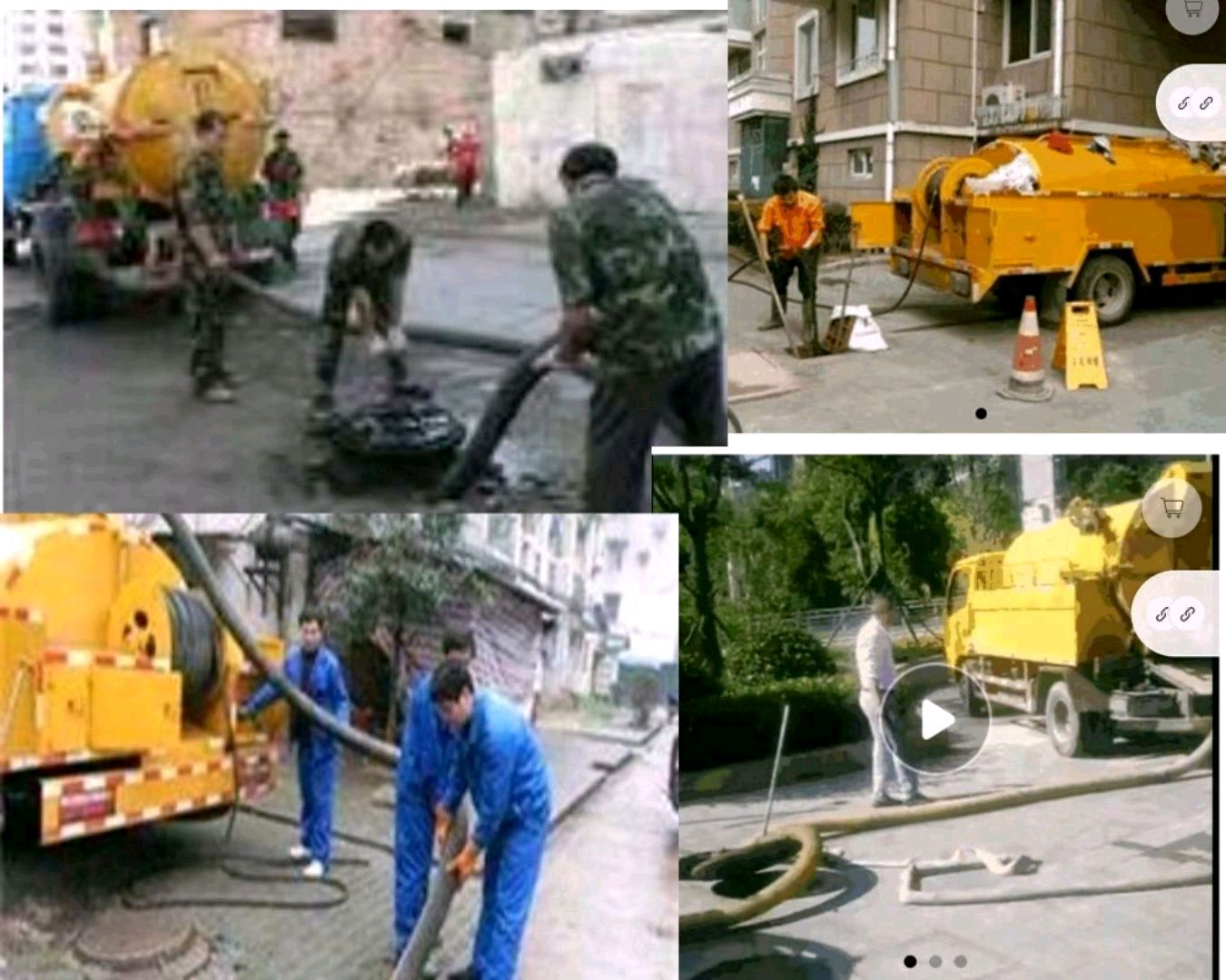 台州市下水道疏通马桶电话，高压清洗，抽隔油池化粪池，清淤泥浆