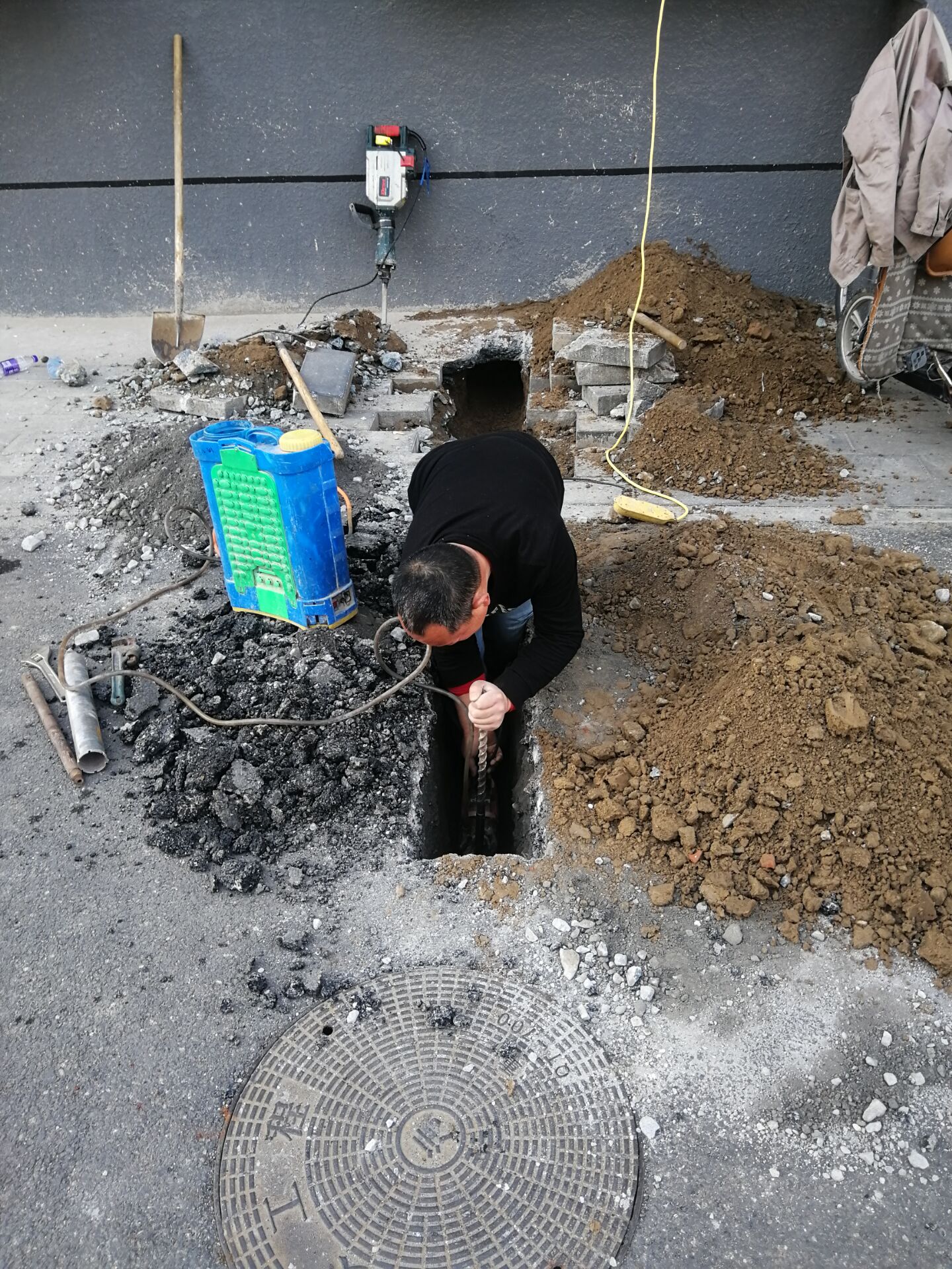 顺义改下水道 专业改各楼层独立下水管道