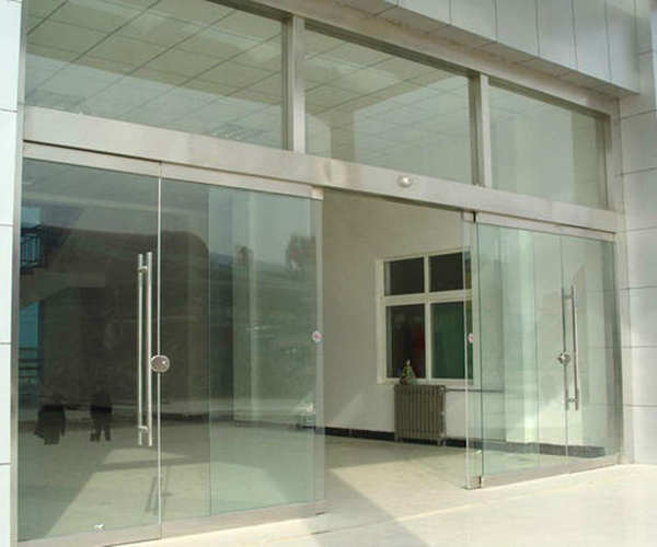 静海县玻璃门（查看）感应门-生产加工带安装