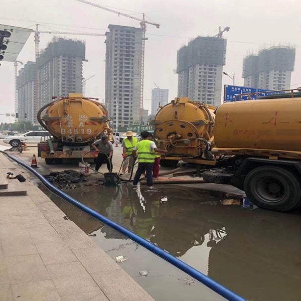郑州专业清理污水池电话 郑州污水井疏通清理