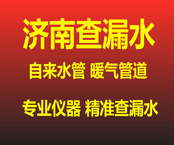 济南查漏水服务公司 济南检测漏水价格 定位漏水点