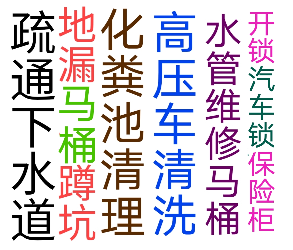 温州市专业管道疏通,下水道疏通,24小时随叫随到