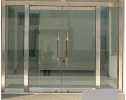 中山二路玻璃门维修 玻璃门更换门夹 更换地弹簧