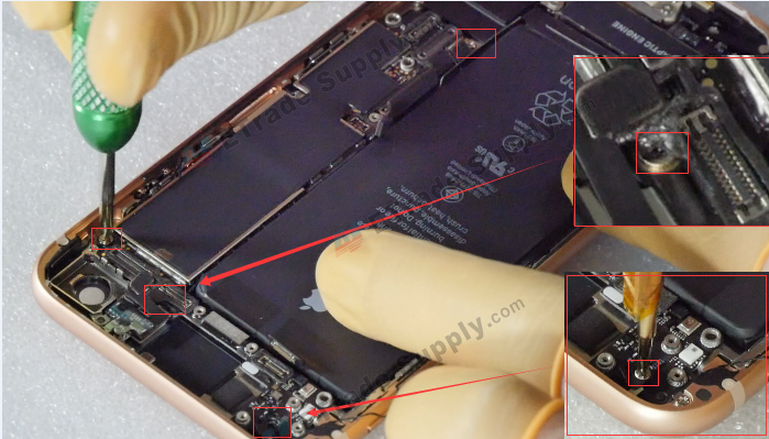 iphone8屏幕,电池和充电端口更换教程