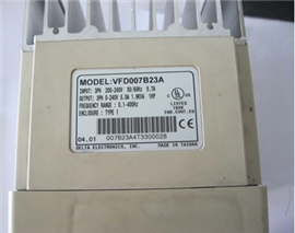 VFD007B23A 台达变频器（三相输入200VAC