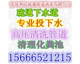 即墨鹤山路通下水专业投下水