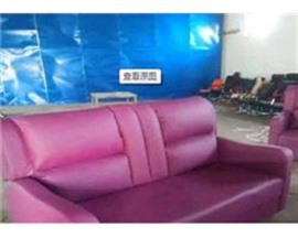 邢台沙发维修，划伤，掉色后的复原处理。
