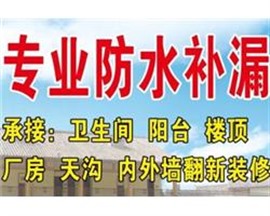 丽水屋面防水