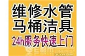 水管漏水维修，洗手盆洗菜盆维修，水阀龙头断裂取丝，马桶维修