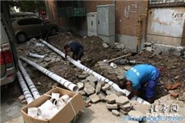南通虹桥路水管维修安装,改装1-6楼独立下水管