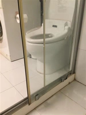杭州下城区一字形浴屏圆弧形淋浴房方型淋浴房滑轮维修