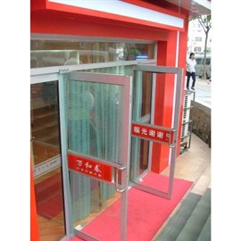 东丽区安装玻璃门定做不锈钢玻璃门厂家