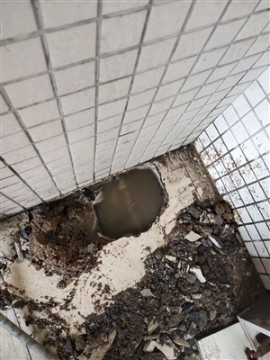 广州检查房屋漏水滴水，地板冒水漏水检测维修 
